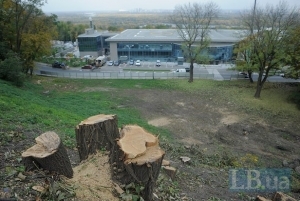 «Комунальные вандалы» уничтожили почти гектар Мариинского парка