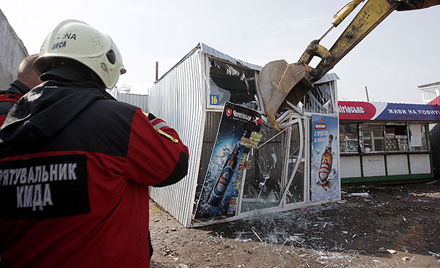 В Киеве делят рынок легальных киосков