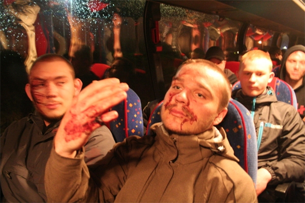 "Битва" под Полтавой: милиция начинает и выигрывает