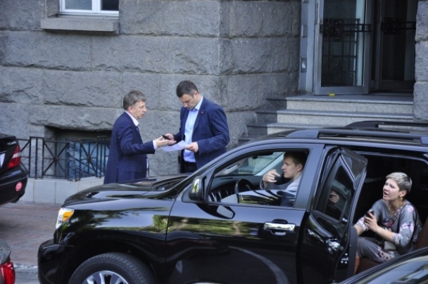 Кличко в шикарном ресторане отпраздновал победу на выборах