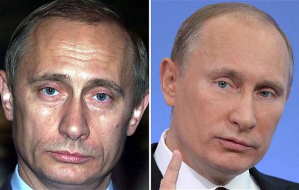 Путин сделал подтяжку лица, как у метросексуалов