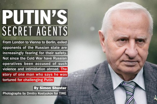 Тайные агенты Путина "достали" человека, подавшего в суд на президента РФ - Time