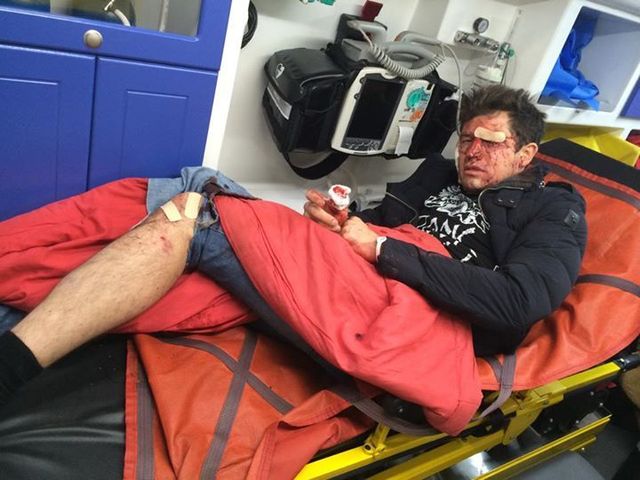 Неизвестные избили Андрея Джеджулу