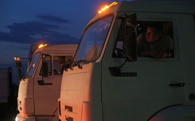 В СНБО показали видео так называемой гуманитарной помощи из РФ. Видео