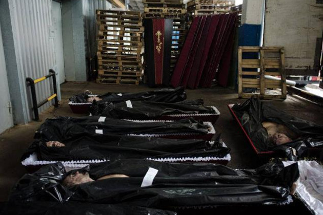 Русские оккупанты в Украине расстреляли сами себя