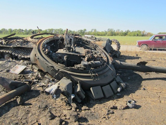 Российская бронетехника в войне на Донбассе ч.1