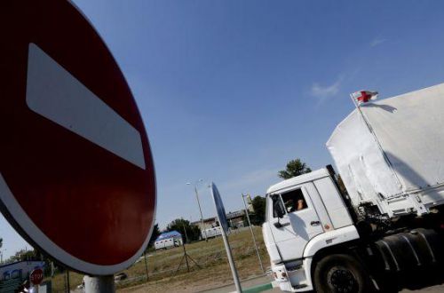 На Донбасс рвется одиннадцатый гумконвой Путина