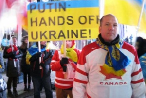 В Канаде хоккейные фаны скандировали: «Путин! Руки прочь от Украины!»
