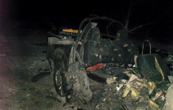 Машину Татьяны Рычковой расстреляли