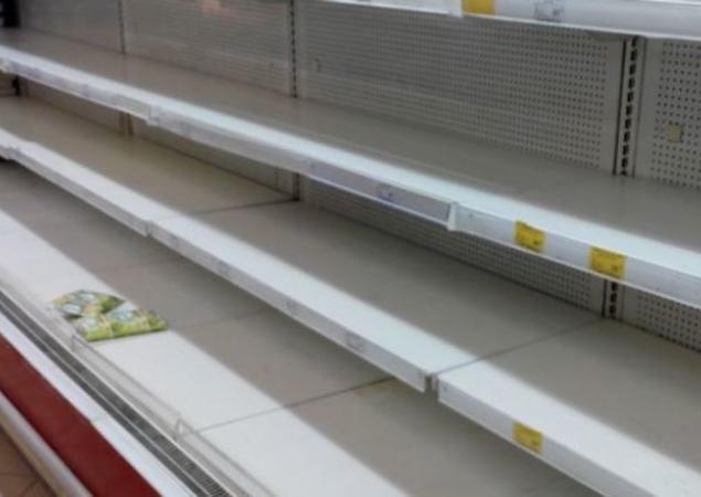 Оккупация в Севастополе: в магазинах пустые полки
