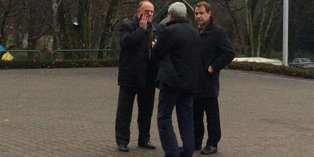 «Ляшківці» у Страсбурзі облили Зюганова кров’ю (ФОТО)