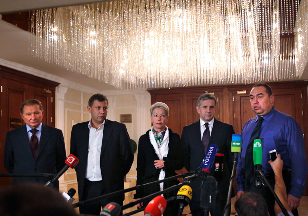 Порошенко встретился с Зурабовым, Кучмой и Тальявини