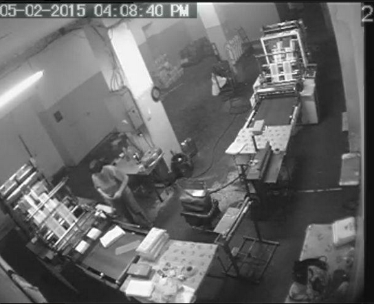 Украинские хакеры показали секретное помещение боевиков для печати пропаганды