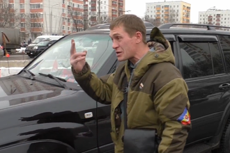 Появилось видео с продолжением истории о невменяемом боевике "ЛНР" в Москве