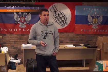 Вербовочный лагерь "Новороссии" в Питере официально набирает бойцов для весеннего штурма Мариуполя