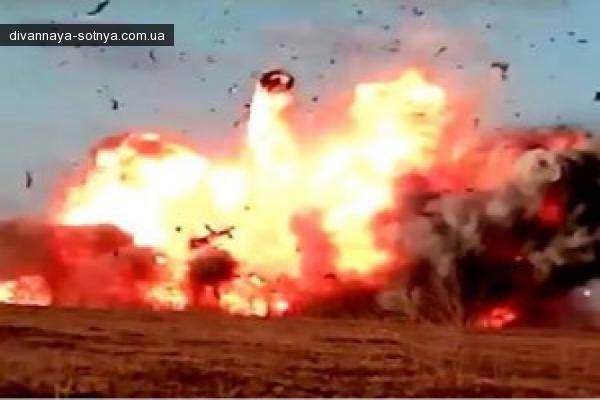 Опубліковано відео, як "Фурія" допомогла знищити 18 танків і 23 бронемашини бойовиків