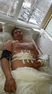 Сотрудники правоохранительных органов издеваются над раненным добровольцем Канивцом, - волонтер Оксана Томчук. ФОТОрепортаж