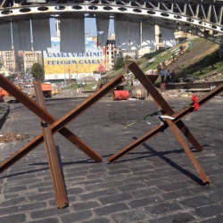 Киев опустел: украинцы покидают родину