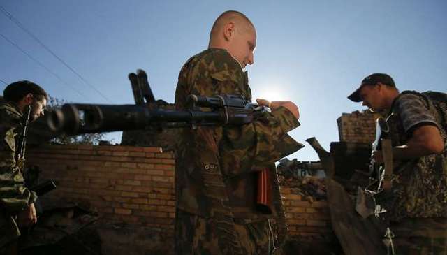 У тренувальний центр Горлівки прибувають немісцеві чоловіки призовного віку