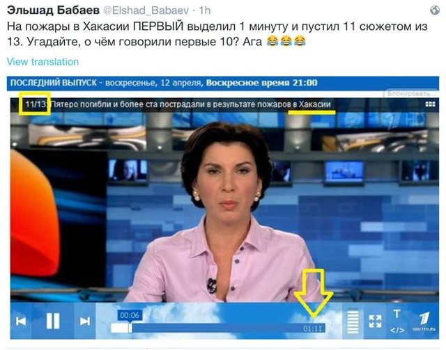 Новости в России. Погибшие сограждане ничего не значат