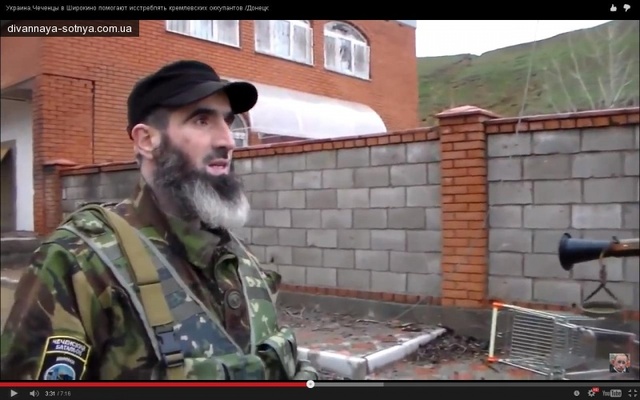 Бойцы чеченского батальона в Широкино рассказали как и почему воюют с "кремлевскими свиньями". Видео