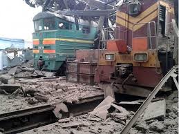 В сети появились фотографии оккупированного Дебальцевского ЖД узла