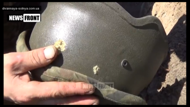 Сепаратисты прикрываются украинскими шлемами