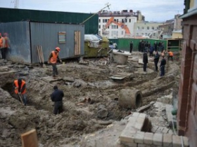 Скандал на Андріївському узвозі: під виглядом укріплення схилу забудовник будує елітний гараж