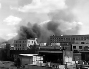 У Москві палає завод ЗІЛ: є загроза вибуху