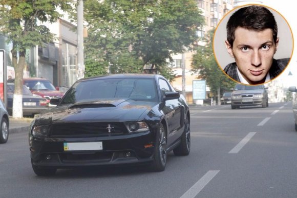 Сын Владимира Литвина гоняет по Киеву на суперкаре