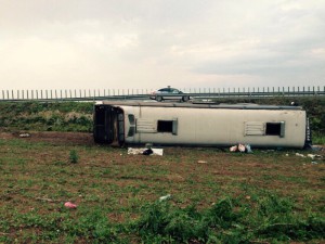 10 украинцев пострадали в ДТП в Ростовской области (фото)