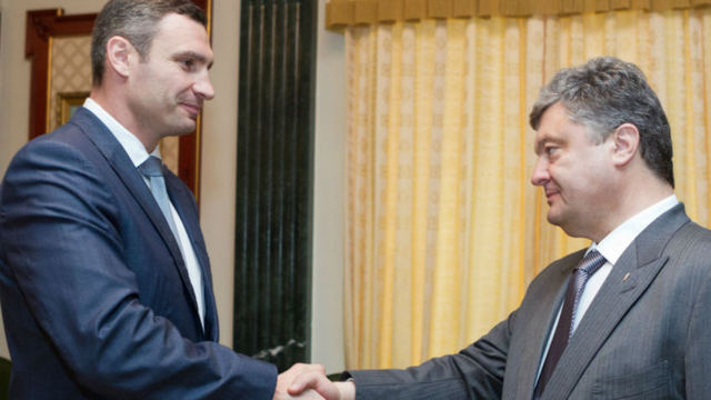 Как Кличко и Порошенко Киев делили