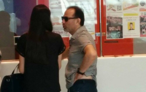 Заза Зухбая, организатор луганского сепаратистского референдума, гуляет в Киеве