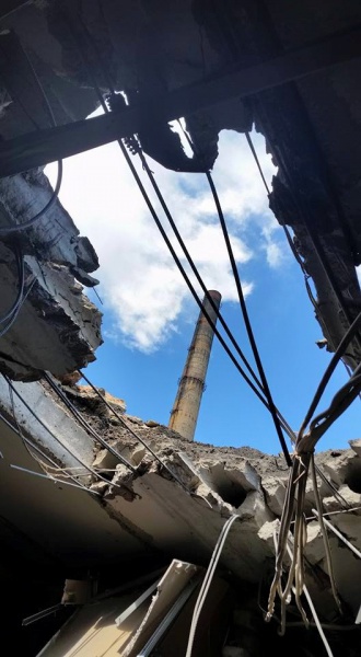 ЧЕРЕЗ ЧЕРГОВИЙ ОБСТРІЛ АВДІЇВСЬКИЙ КОКСОХІМ ОПИНИВСЯ НА МЕЖІ ЗУПИНКИ