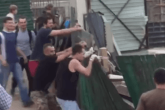 В Киеве произошла массовая бойня со стрельбой: видеофакт