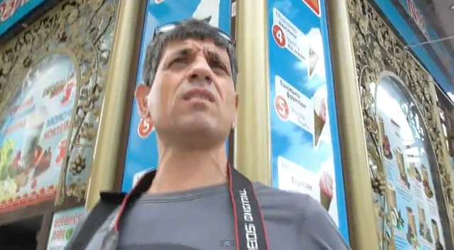 Відомий терорист «ЛНР» спокійно гуляє по центру Києва (ВІДЕО) 18+