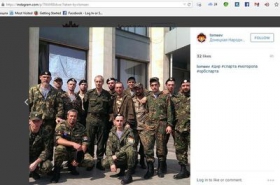 Российские десантники-нацисты оккупировали Донецкий горсовет