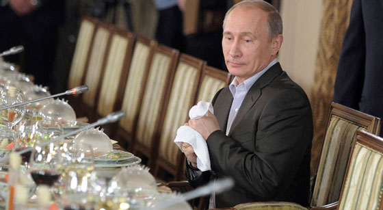 МЕНЮ ДЛЯ ПУТИНА