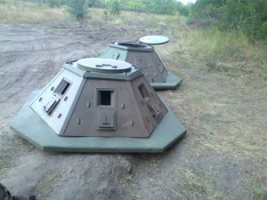 Бункера по-новому от Минобороны Украины простреливаются, как картон