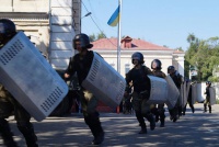 “Нацгвардія” та інші пси режиму посилено тренуються протидіяти патріотам