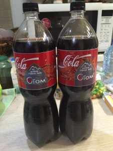 В Луганске продают чеченскую колу на горной воде