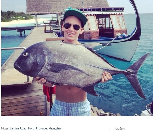 Дети Добкина отдыхают на Мальдивах и хвастаются нарядами: опубликованы фото