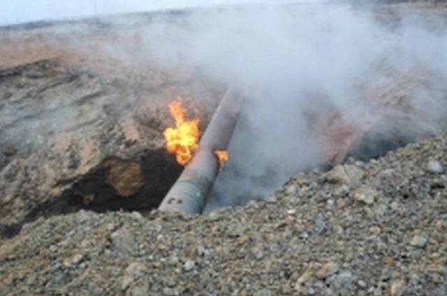 У Росії вибухнув газопровід (ФОТО, ВІДЕО)