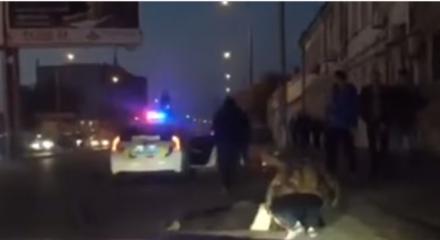 В Одессе на перекрестке полицейские сбили женщину