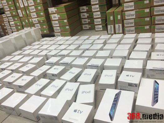 В КРУПНОМ СТОЛИЧНОМ МАГАЗИНЕ НАШЛИ КОНТРАБАНДНУЮ ТЕХНИКУ APPLE