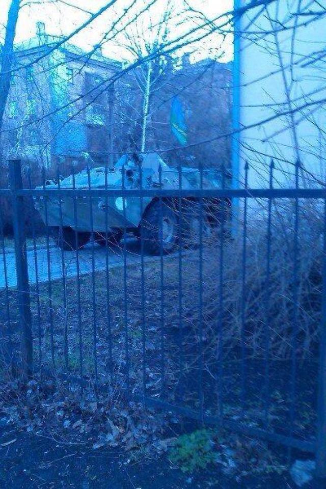 В Донецке группа ИС зафиксировала уже 13 спрятанных танков боевиков. СХЕМА