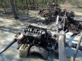 Янтарные войны: на Волыни силовики разогнали полтысячи незаконных старателей