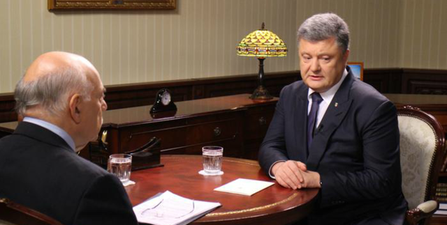 Полный перевод интервью Петра Порошенко DW