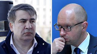 Саакашвили нанес удар по Яценюку через Одесский припортовый завод