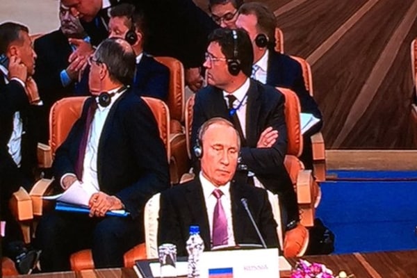 Такого открытого акта неуважения как на Иранском газовом саммите Путин не испытывал